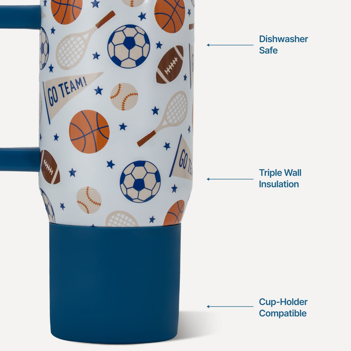 HYDROJUG HydroJug Traveler 20oz - Leakproof Kids Tumbler with Handle – All-Stars