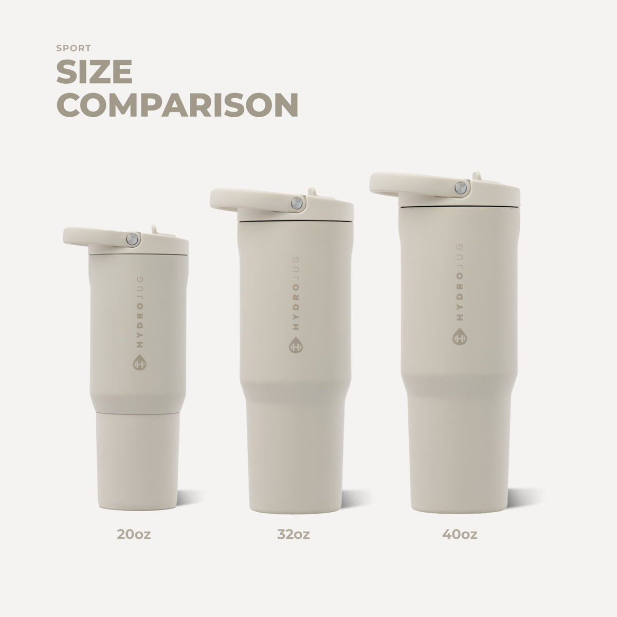 HYDROJUG HydroJug Sport 20oz - Linen
