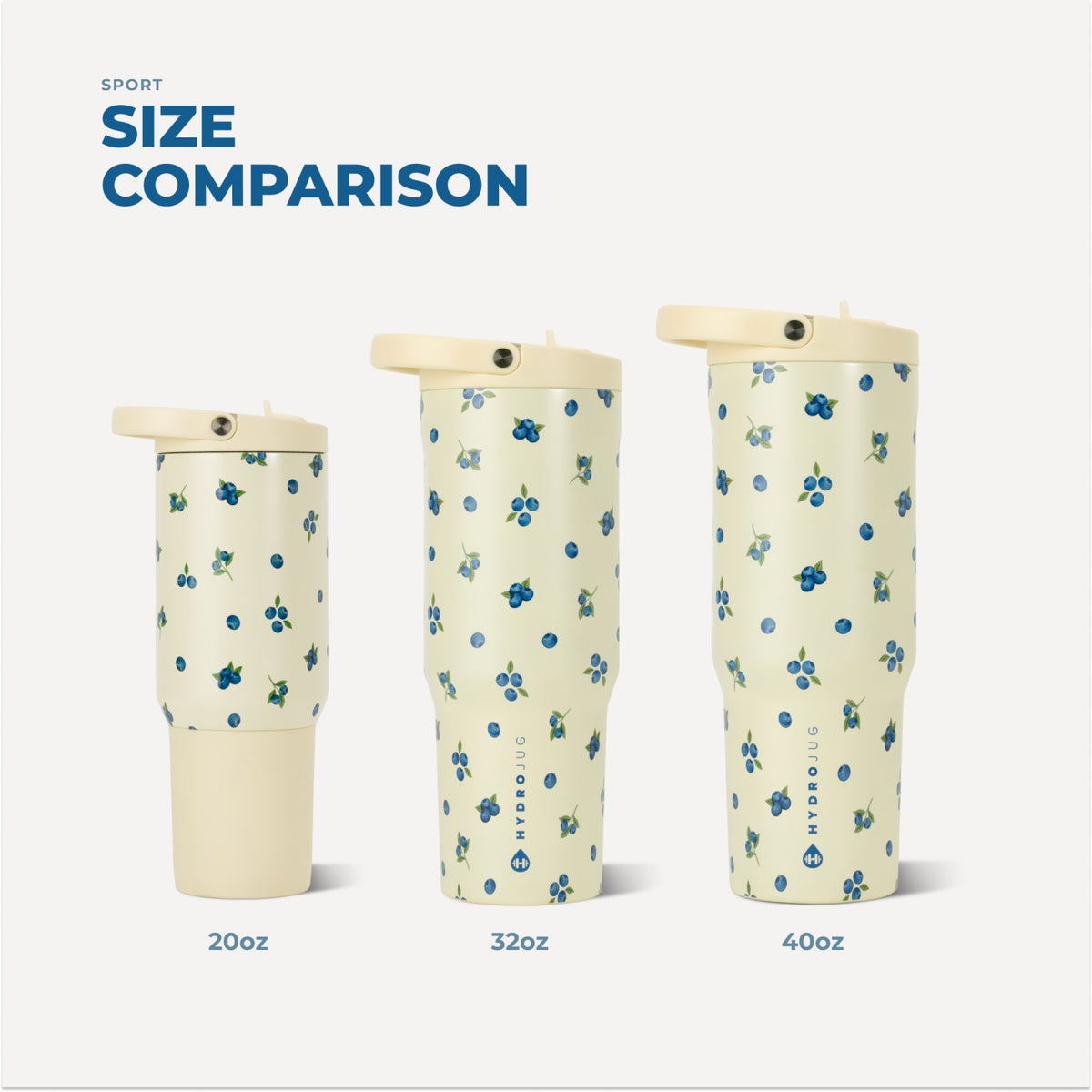 HYDROJUG HydroJug Sport 32oz - Leakproof Insulated Water Bottle, Workout & Hike – Freshly Pick'd