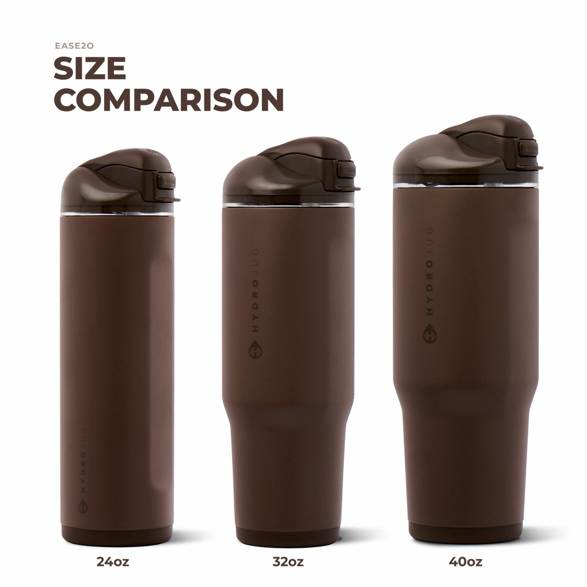 HYDROJUG HydroJug Ease2o 24oz - Chestnut