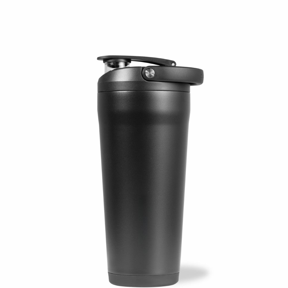 HYDROJUG HydroJug Insulated Shaker 24oz - Stainless Steel Protein Shaker, Silent Grate – Black
