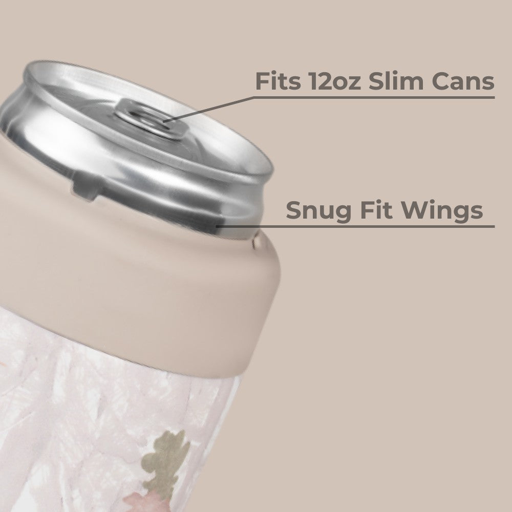 HYDROJUG HydroJug Slim Can Cooler 12oz - Insulated Stainless Steel Skinny Can Holder – Camo