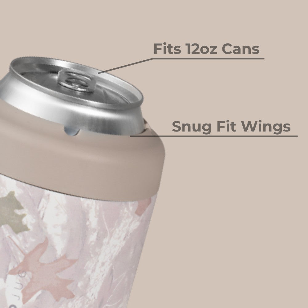 HYDROJUG HydroJug Can Cooler 12oz - 2-in-1 Insulated Standard Can Cooler, Screw-Top Lock β Camo