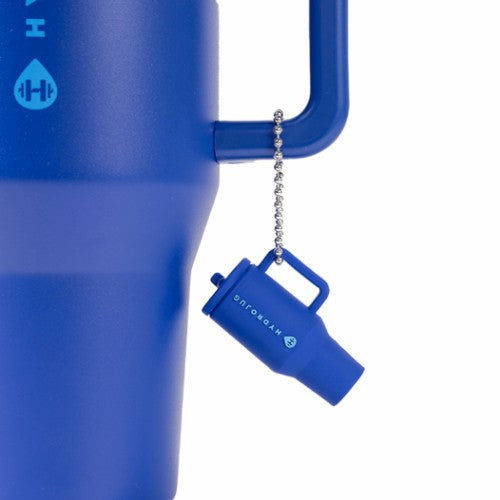HYDROJUG HydroJug Traveler Keychain - Silicone Mini Traveler, Metal Chain