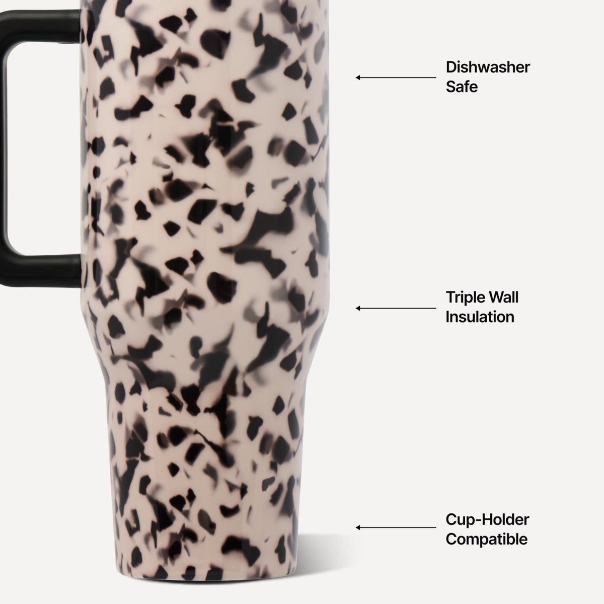 HYDROJUG HydroJug Traveler 40oz - Blonde Tortoise