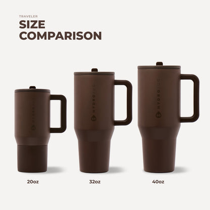 HYDROJUG HydroJug Traveler 32oz - Chestnut