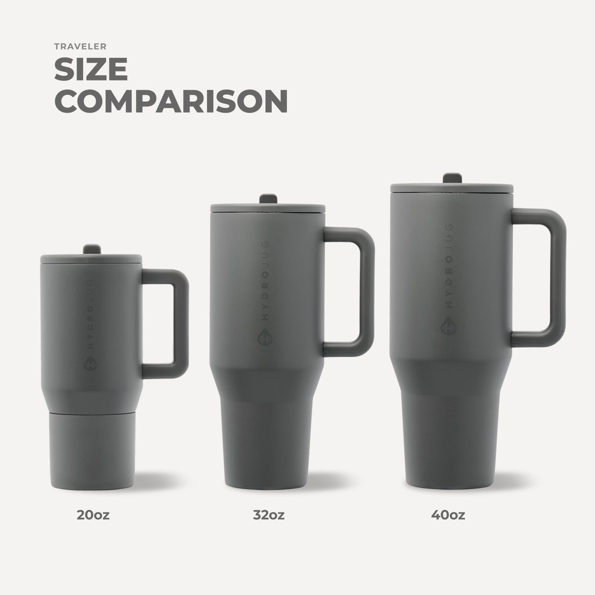 HYDROJUG HydroJug Traveler 32oz - Stone