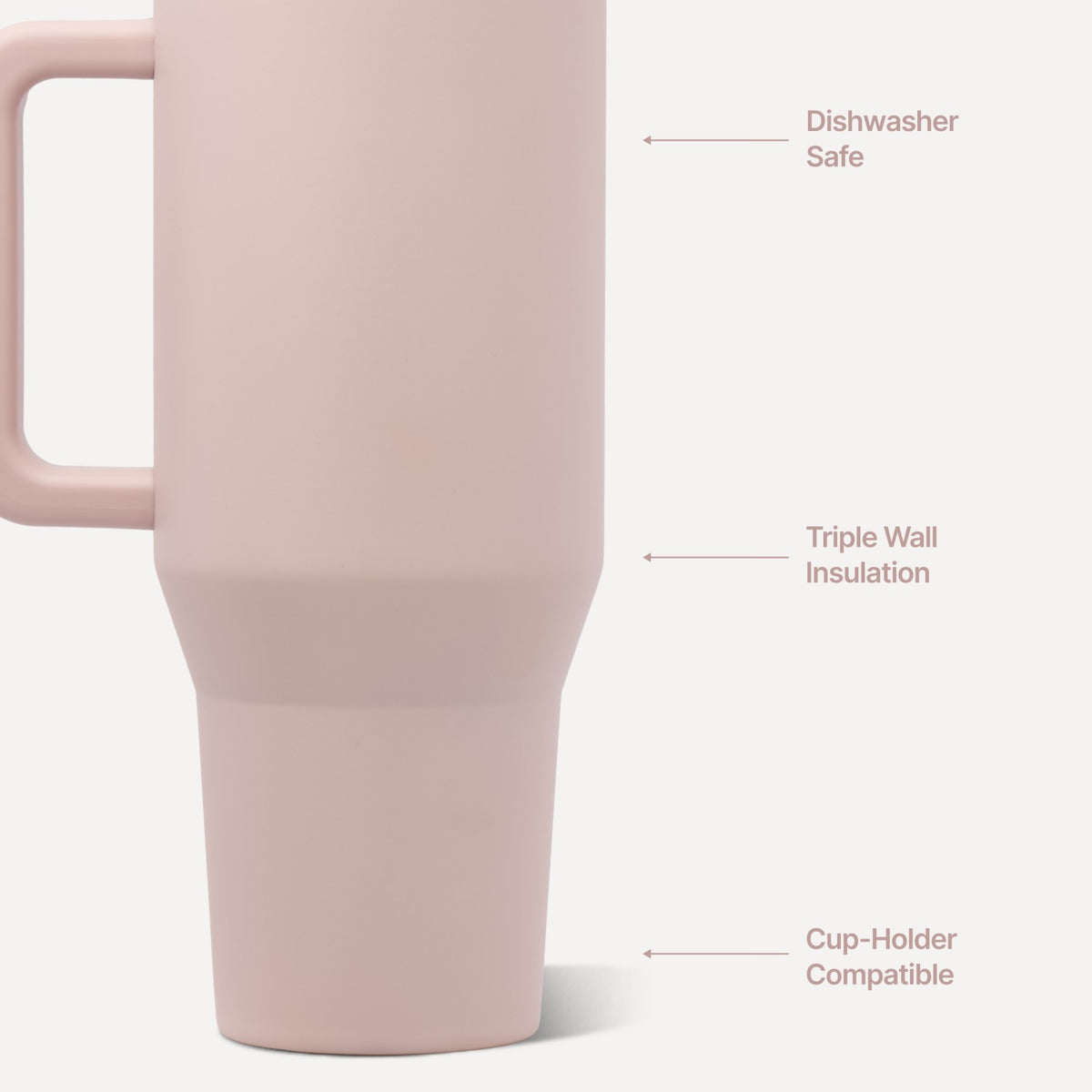HYDROJUG HydroJug Traveler 32oz - Dusty Rose
