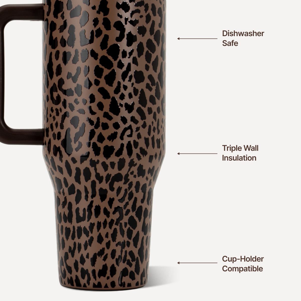 HYDROJUG HydroJug Traveler 32oz - Brown Leopard