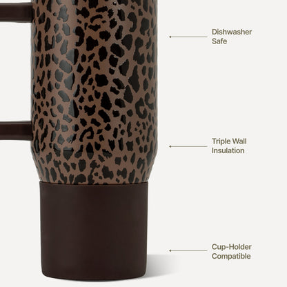 HYDROJUG HydroJug Traveler 20oz - Brown Leopard