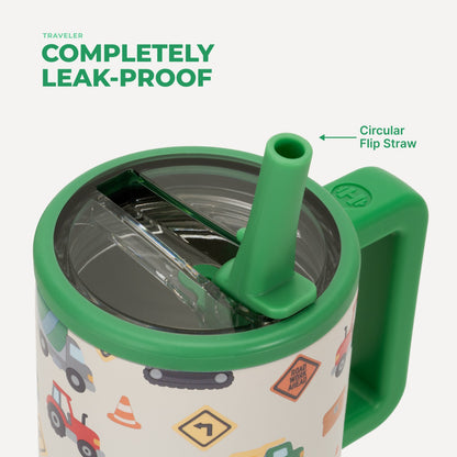 HYDROJUG HydroJug Traveler 20oz - Leakproof Kids Tumbler with Handle – Under Construction