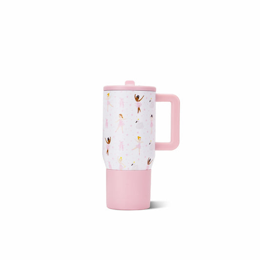 HYDROJUG HydroJug Traveler 20oz - Leakproof Kids Tumbler with Handle – Ballerina