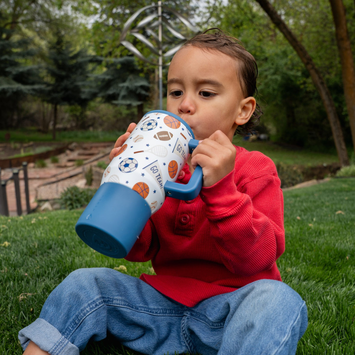 HYDROJUG HydroJug Traveler 20oz - Leakproof Kids Tumbler with Handle – All-Stars