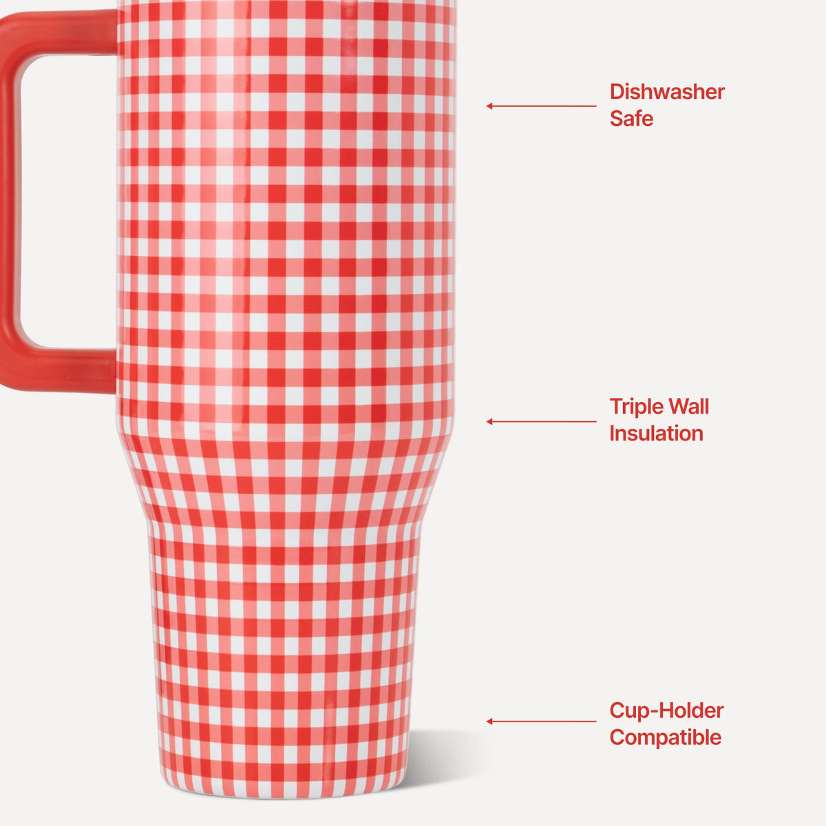 HYDROJUG HydroJug Traveler 40oz - Insulated Tumbler with Handle – Summer Picnic