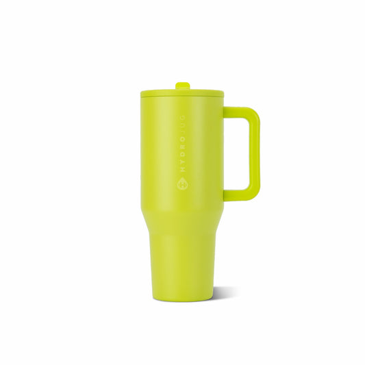 HYDROJUG HydroJug Traveler 32oz - Insulated Tumbler with Handle – Lemon Lime