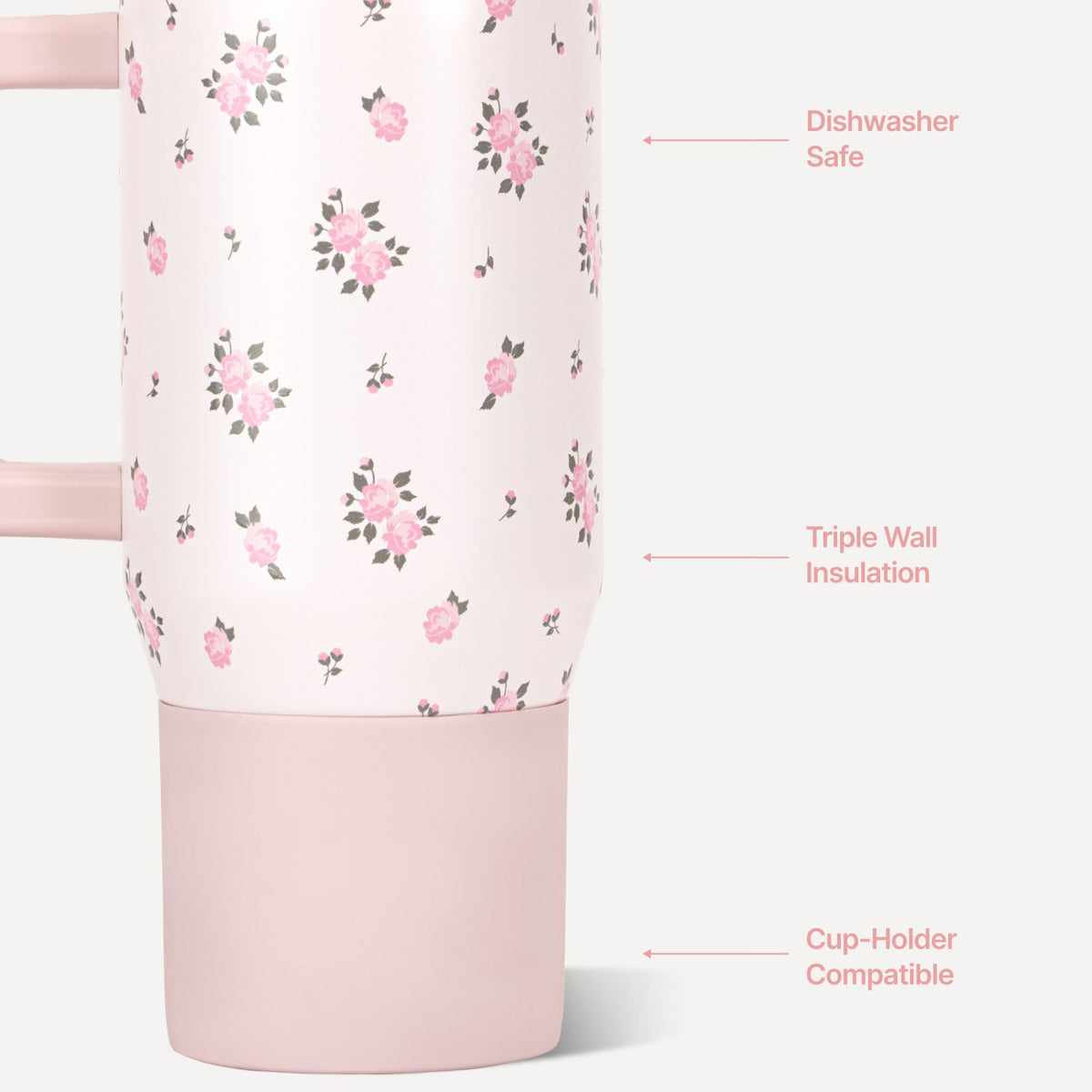HYDROJUG HydroJug Traveler 20oz - Compact Insulated Tumbler with Handle – Wildrose