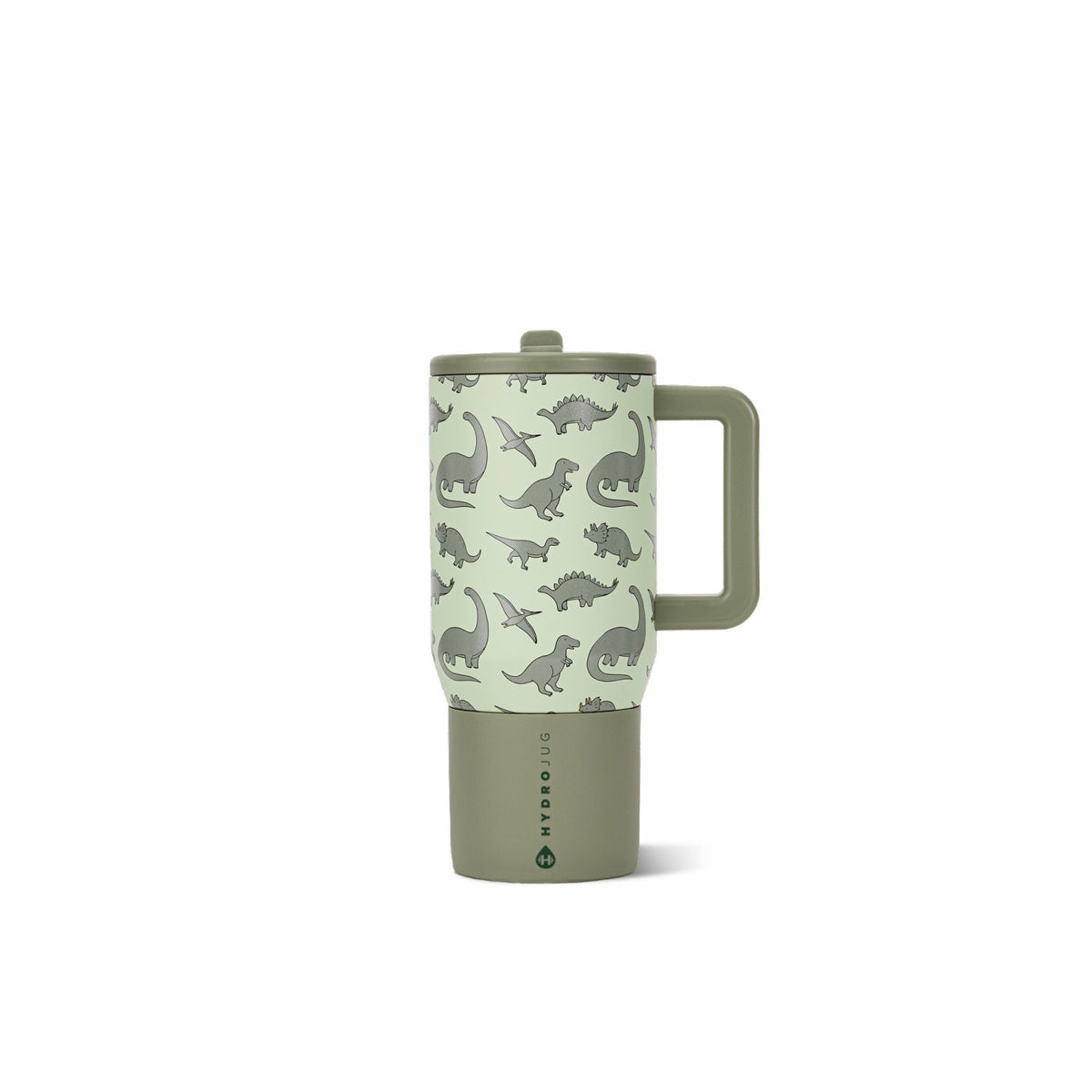 HYDROJUG HydroJug Traveler 20oz - Leakproof Kids Tumbler with Handle – Dinosaur