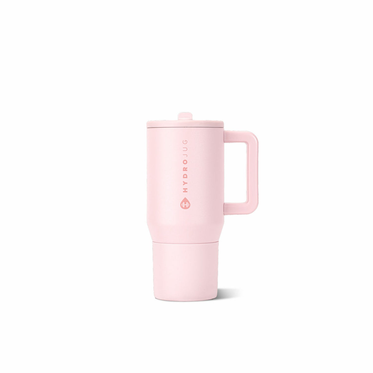 HYDROJUG HydroJug Traveler 20oz - Compact Insulated Tumbler with Handle – Pink Sand