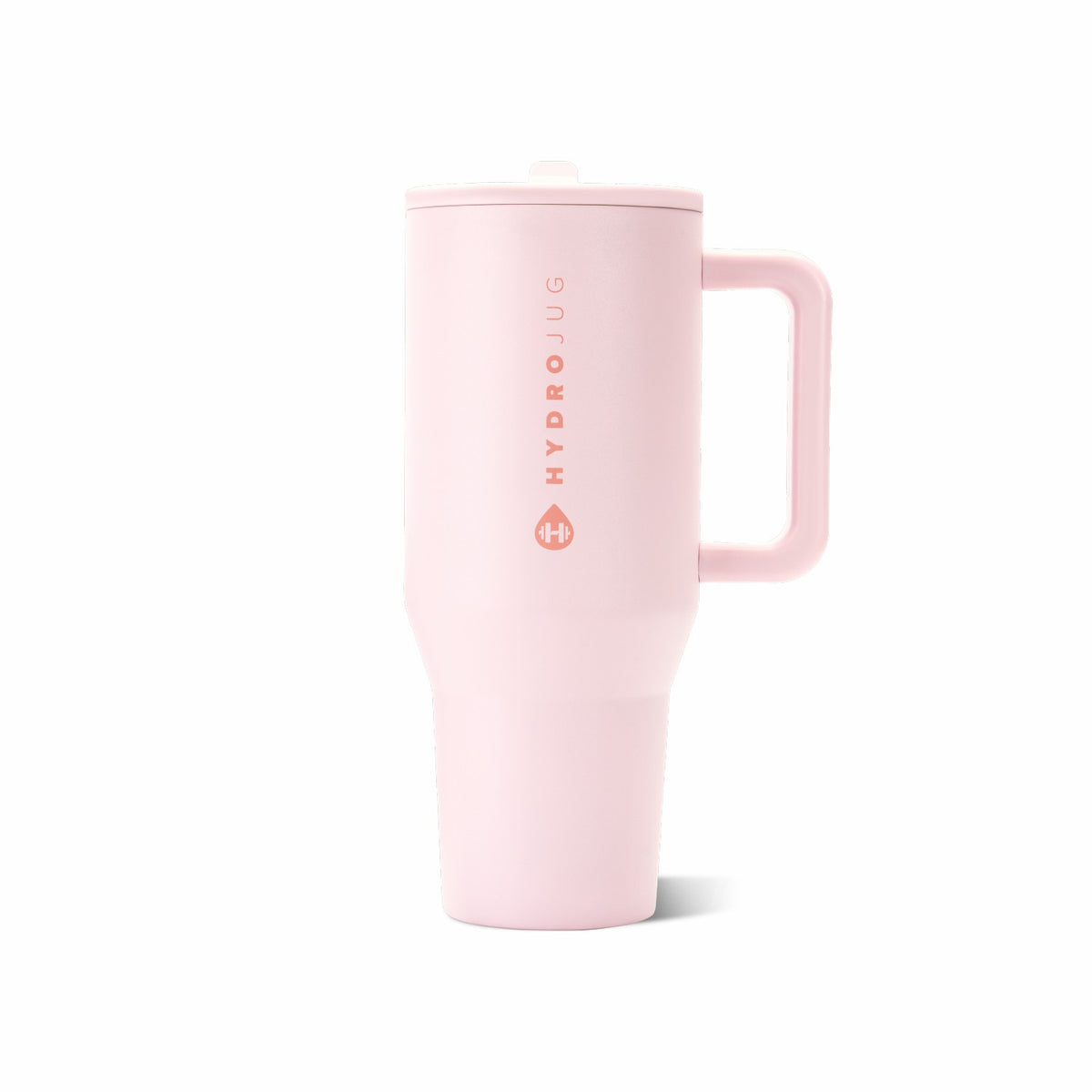 HYDROJUG HydroJug Traveler 40oz - All-Day Insulated Tumbler with Handle – Pink Sand