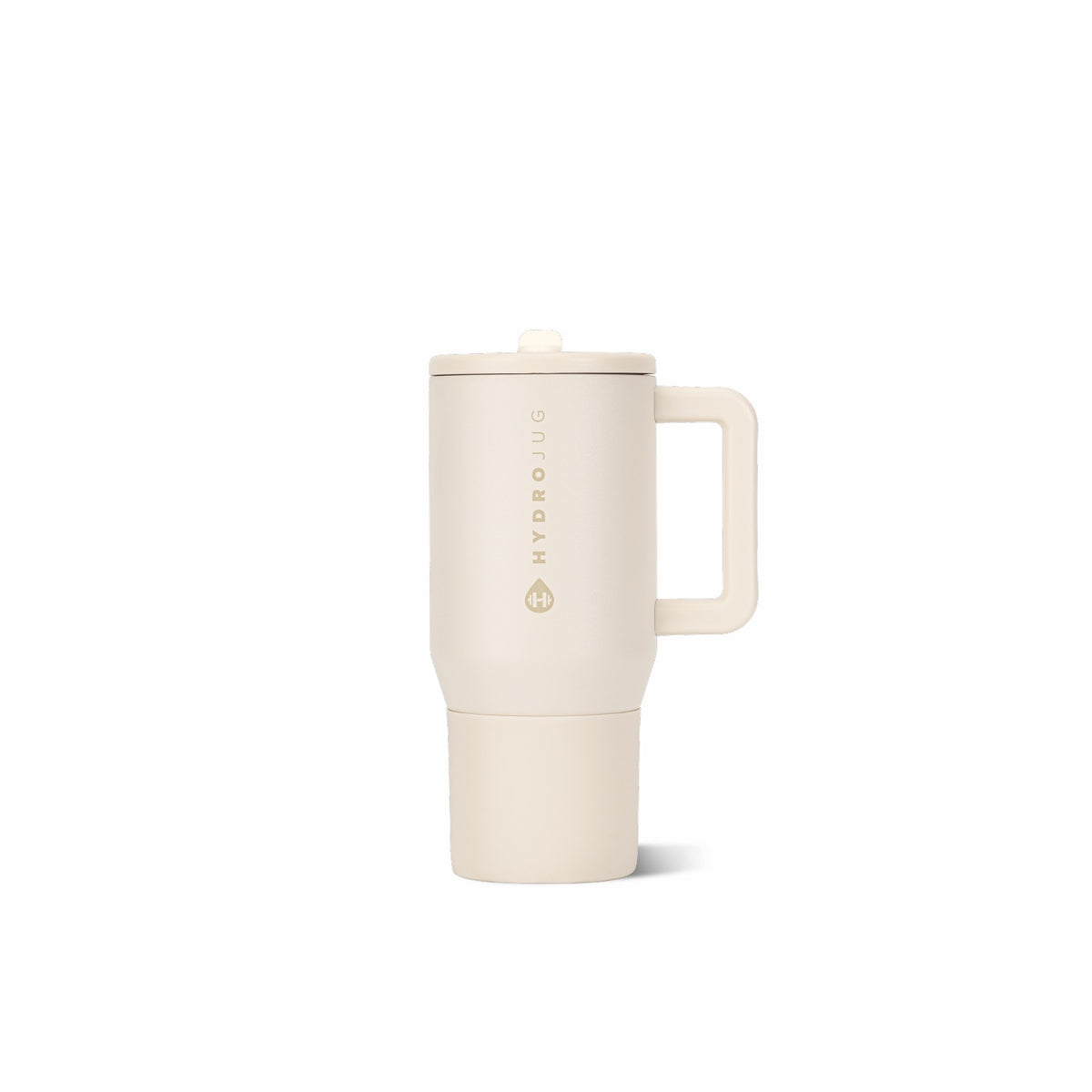 HYDROJUG HydroJug Traveler 20oz - Compact Insulated Tumbler with Handle – Cream