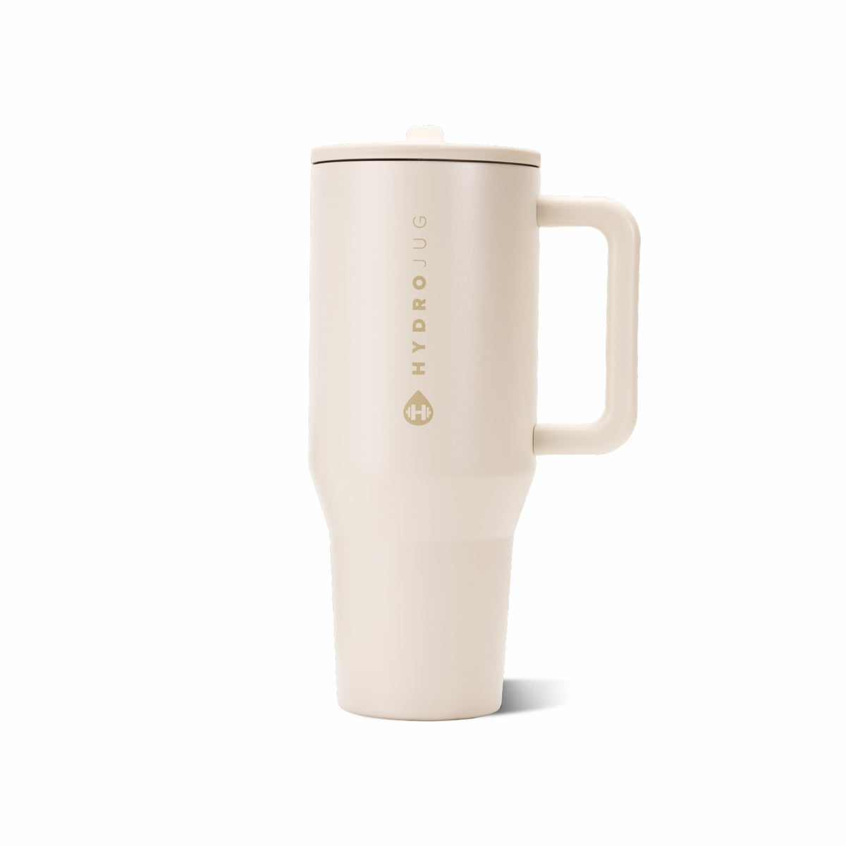 HYDROJUG HydroJug Traveler 40oz - All-Day Insulated Tumbler with Handle – Cream