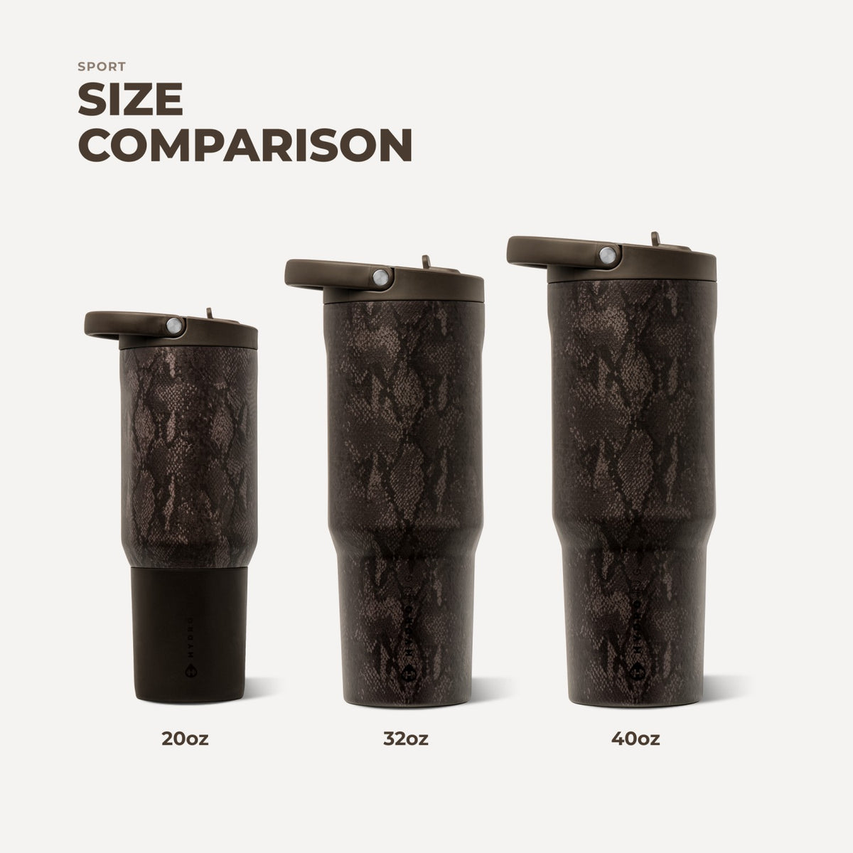 HYDROJUG HydroJug Sport 20oz - Snakeskin