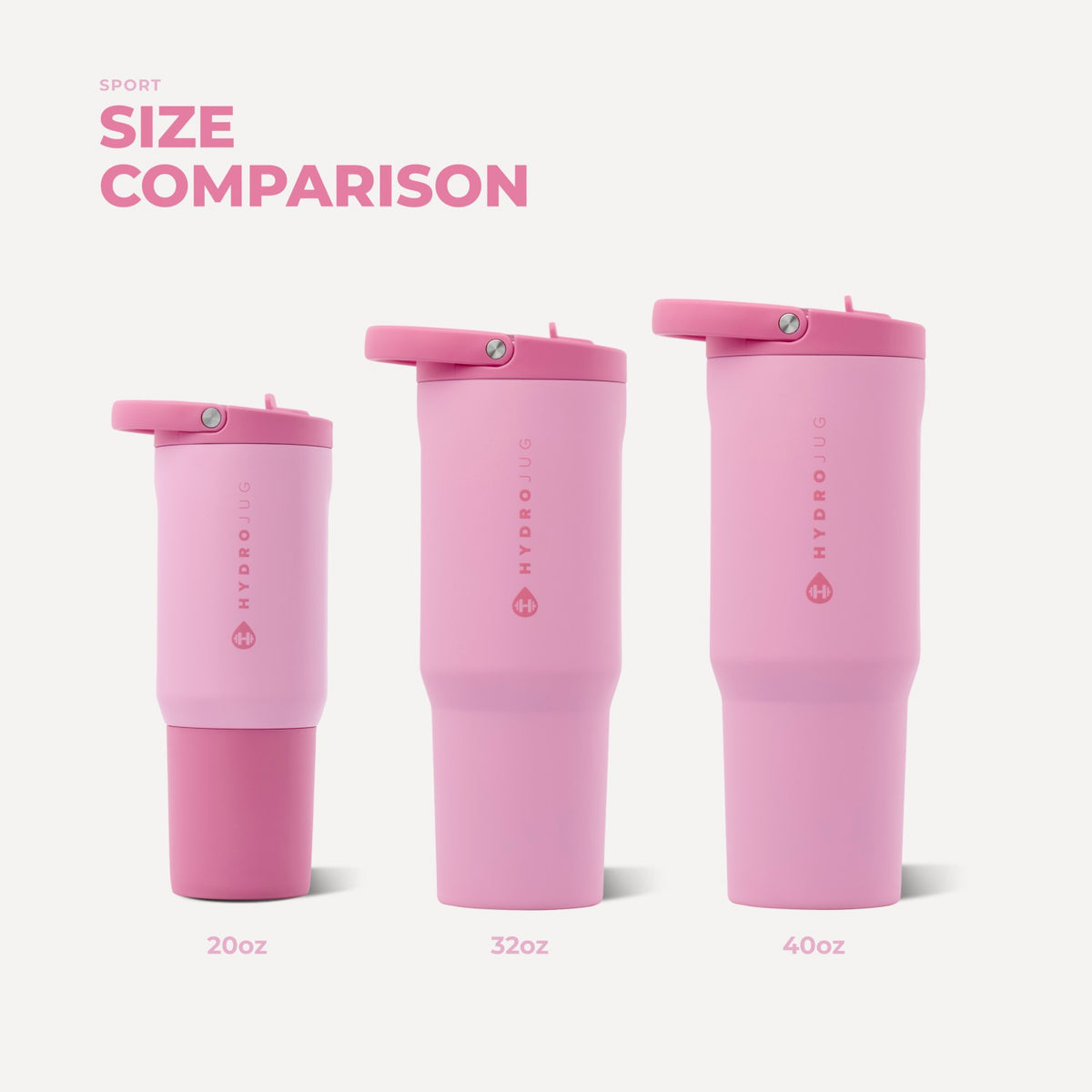 HYDROJUG HydroJug Sport 32oz - Petal
