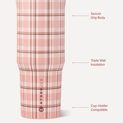 HYDROJUG HydroJug Sport 40oz - Pillow Talk Plaid