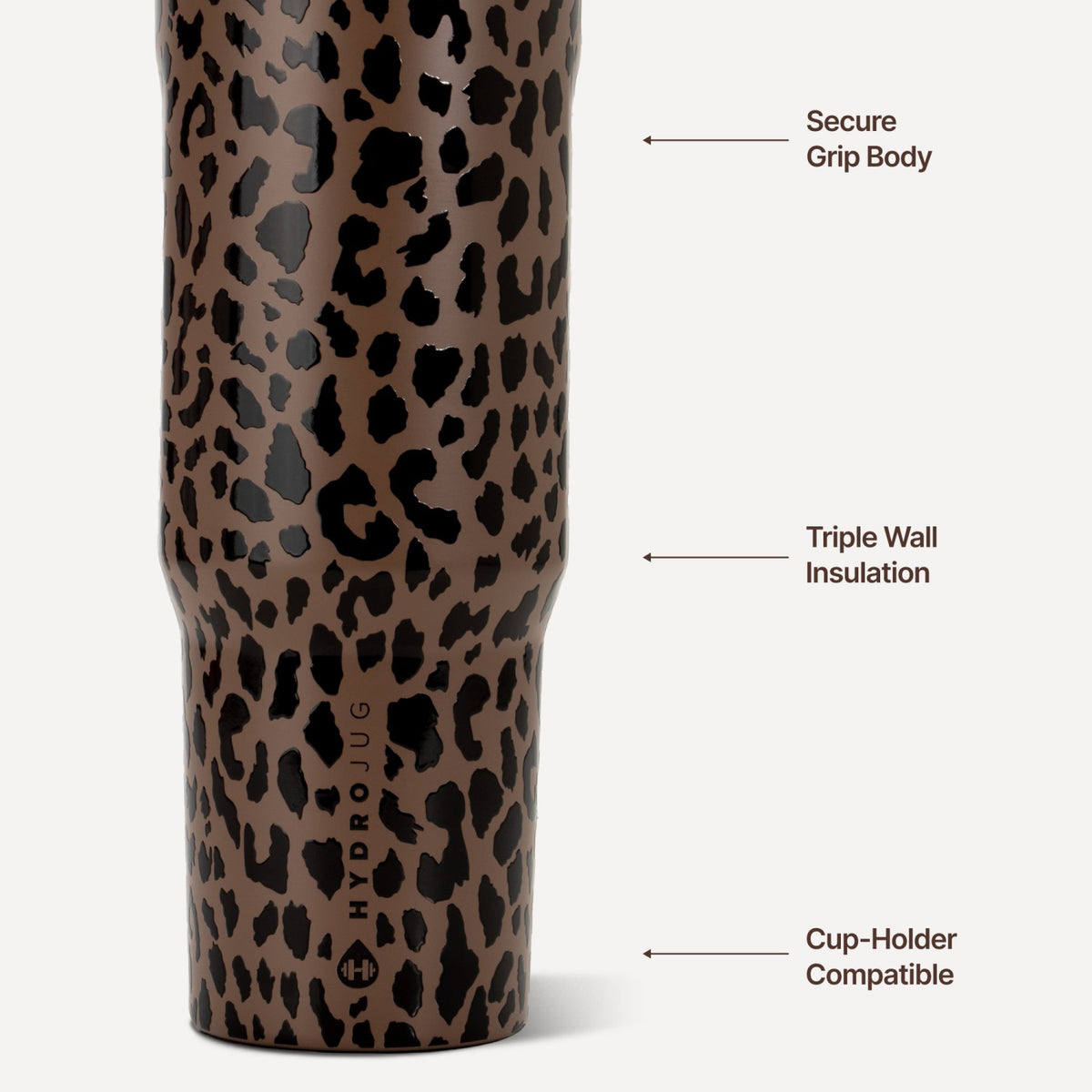 HYDROJUG HydroJug Sport 40oz - Brown Leopard