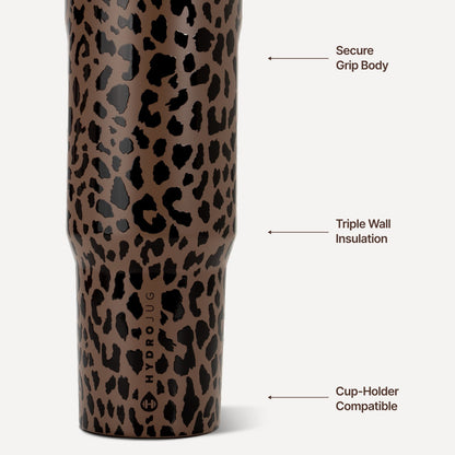 HYDROJUG HydroJug Sport 40oz - Brown Leopard