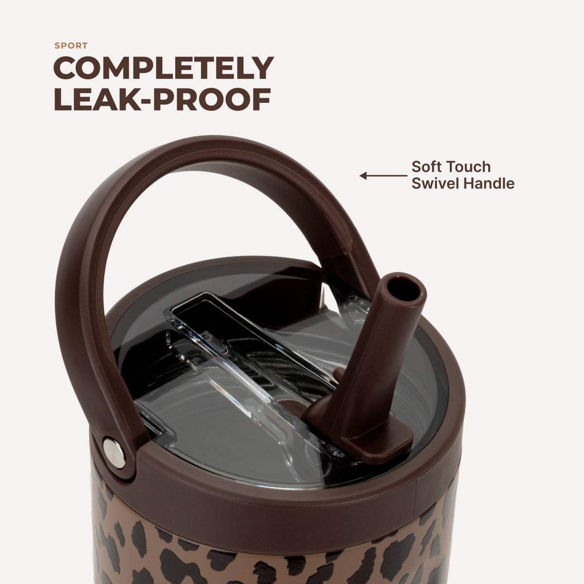 HYDROJUG HydroJug Sport 32oz - Brown Leopard