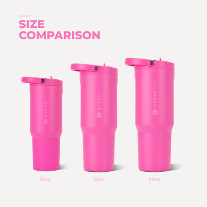 HYDROJUG HydroJug Sport 40oz - Large Leakproof Insulated Water Bottle – Razzle
