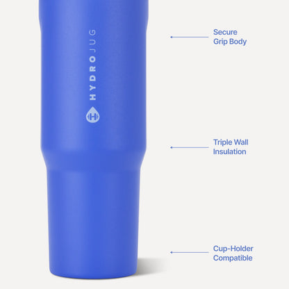 HYDROJUG HydroJug Sport 40oz - Large Leakproof Insulated Water Bottle – Berry Pop