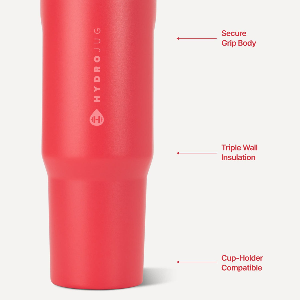 HYDROJUG HydroJug Sport 40oz - Large Leakproof Insulated Water Bottle – Fruit Punch