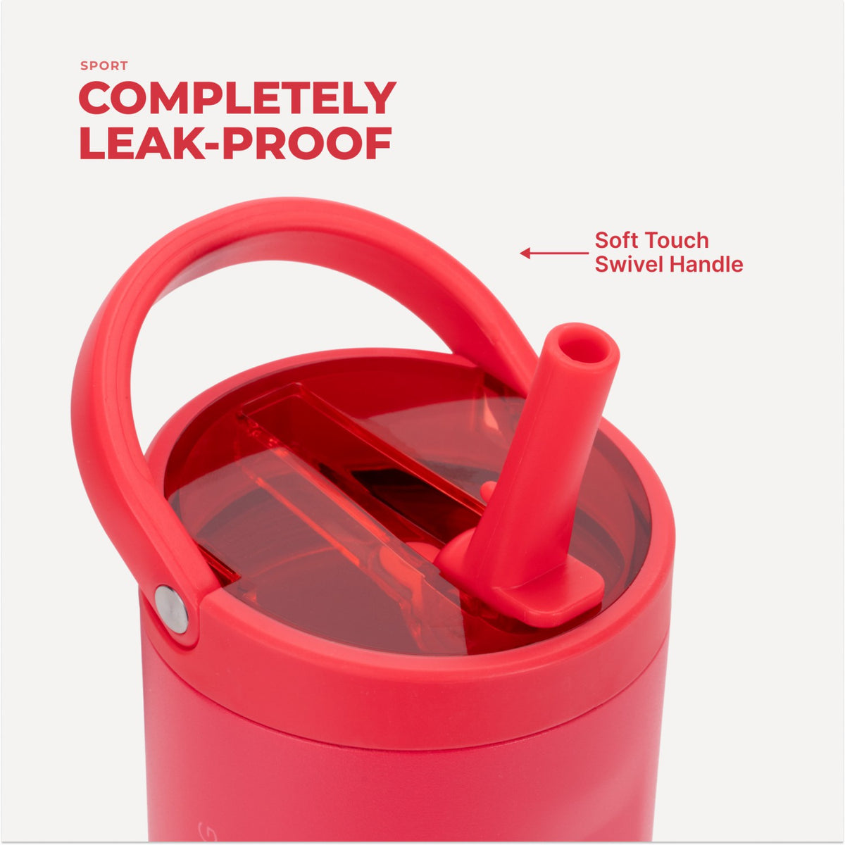 HYDROJUG HydroJug Sport 32oz - Leakproof Insulated Water Bottle, Workout & Hike – Fruit Punch