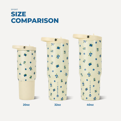 HYDROJUG HydroJug Sport 20oz - Insulated Water Bottle, Leakproof Flip Straw – Freshly Pick'd