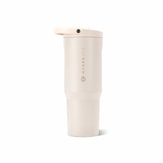 HYDROJUG HydroJug Sport 32oz - Leakproof Insulated Water Bottle, Workout & Hike – Cream