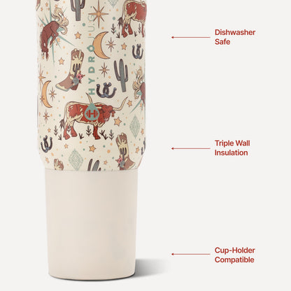 HYDROJUG HydroJug Sport 20oz - Insulated Water Bottle, Leakproof Flip Straw – Rodeo