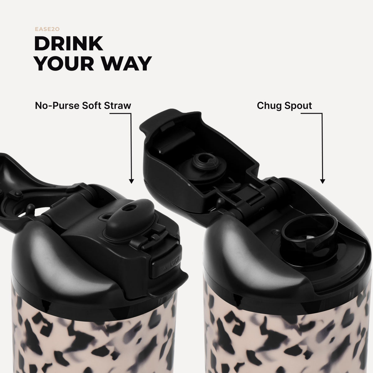 HYDROJUG HydroJug Ease2o 32oz - Blonde Tortoise