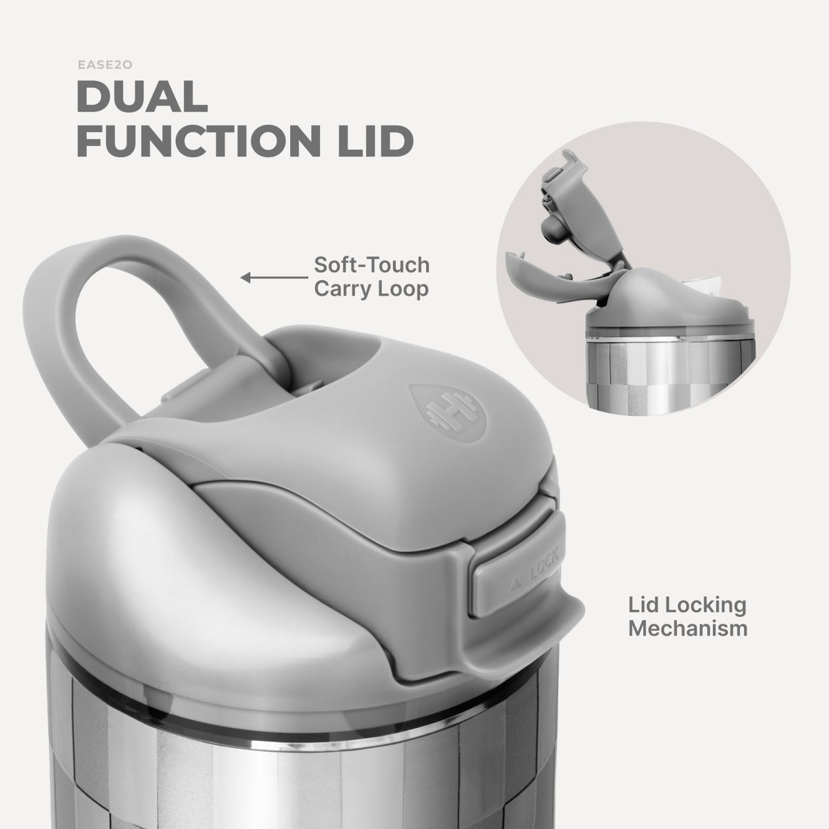 HYDROJUG HydroJug Ease2o 24oz - Disco Ball