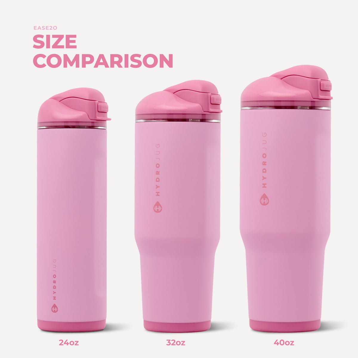 HYDROJUG HydroJug Ease2o 32oz - Petal