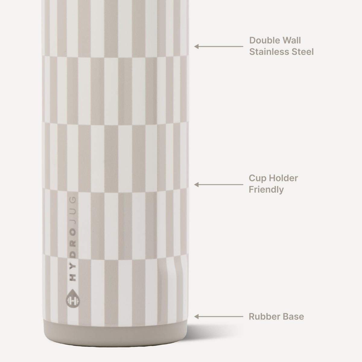HYDROJUG HydroJug Ease2o 24oz - Latte