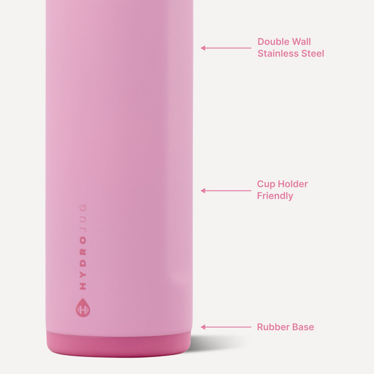 HYDROJUG HydroJug Ease2o 24oz - Petal