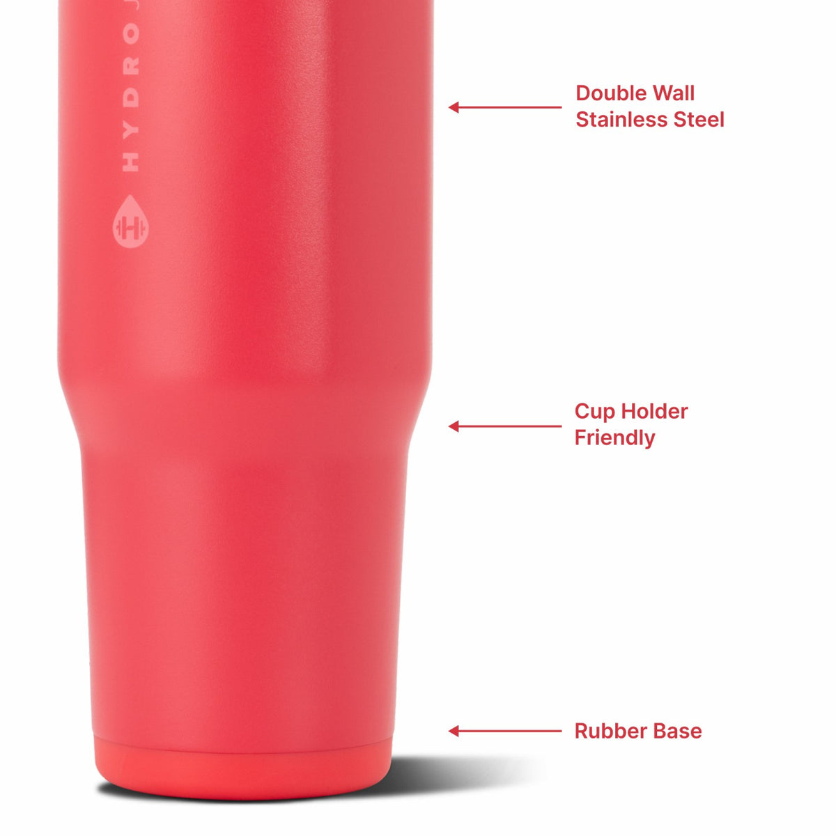 HYDROJUG HydroJug Ease2o 32oz - Compact Water Bottle with Straw & Chug Spout – Fruit Punch