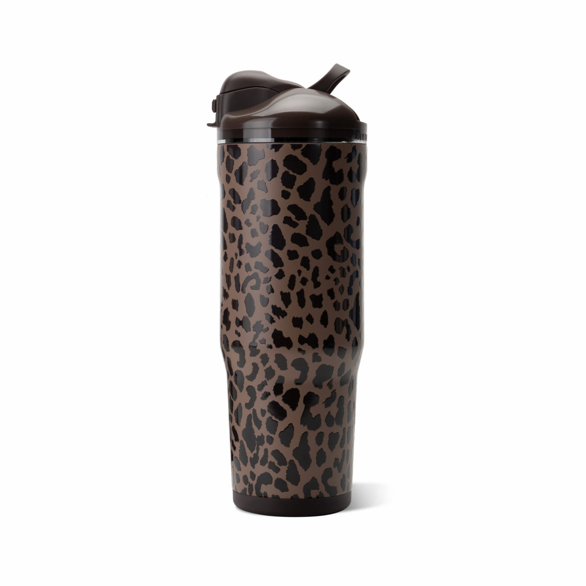 HYDROJUG HydroJug Ease2o 40oz - Dual-Function Water Bottle with Straw & Chug Spout – Brown Leopard