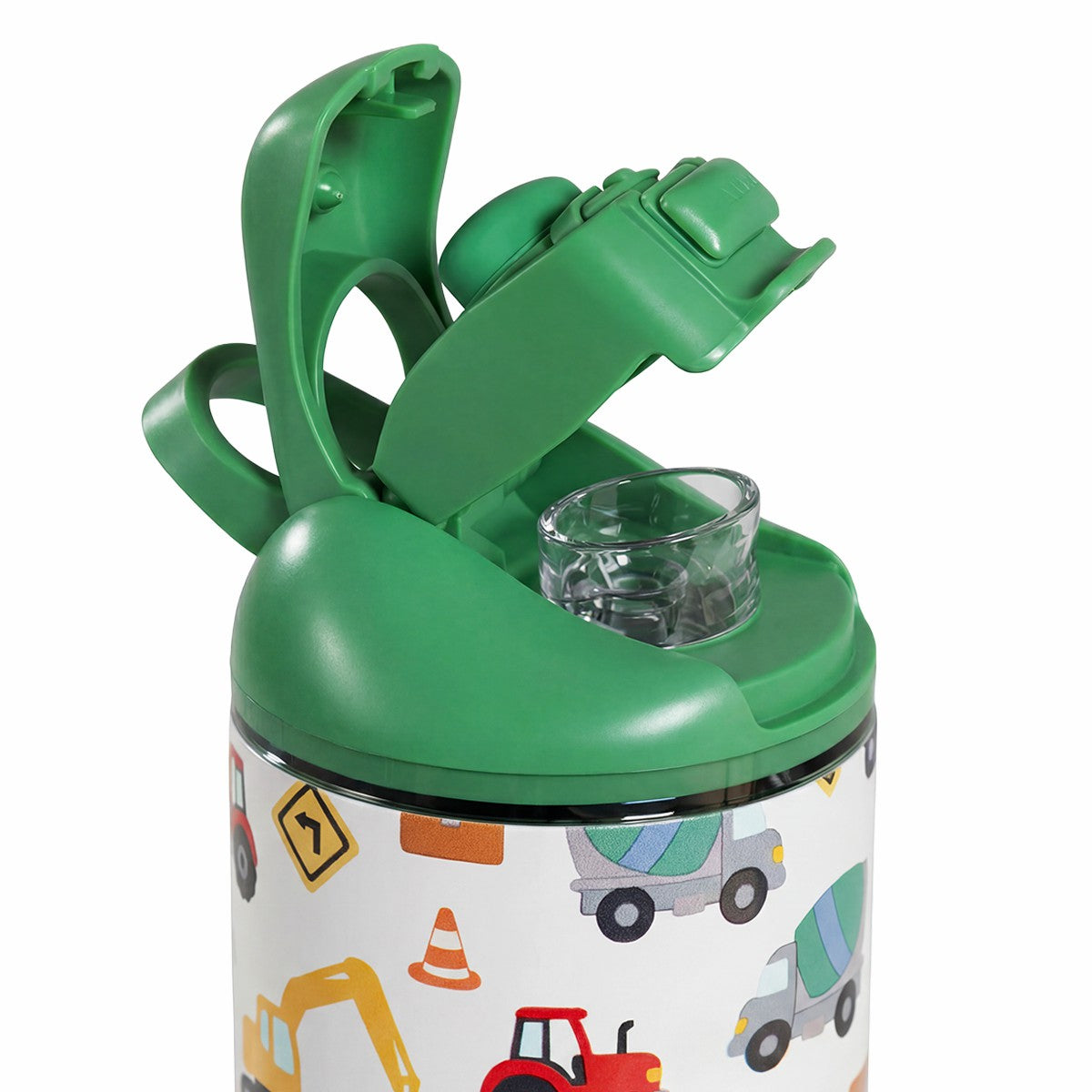 HYDROJUG HydroJug Ease2o 14oz - Leakproof 2-in-1 Kids Water Bottle, Straw & Chug Spout – Under Construction