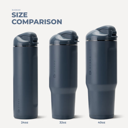 HYDROJUG HydroJug Ease2o 32oz - Compact Water Bottle with Straw & Chug Spout – Cascade