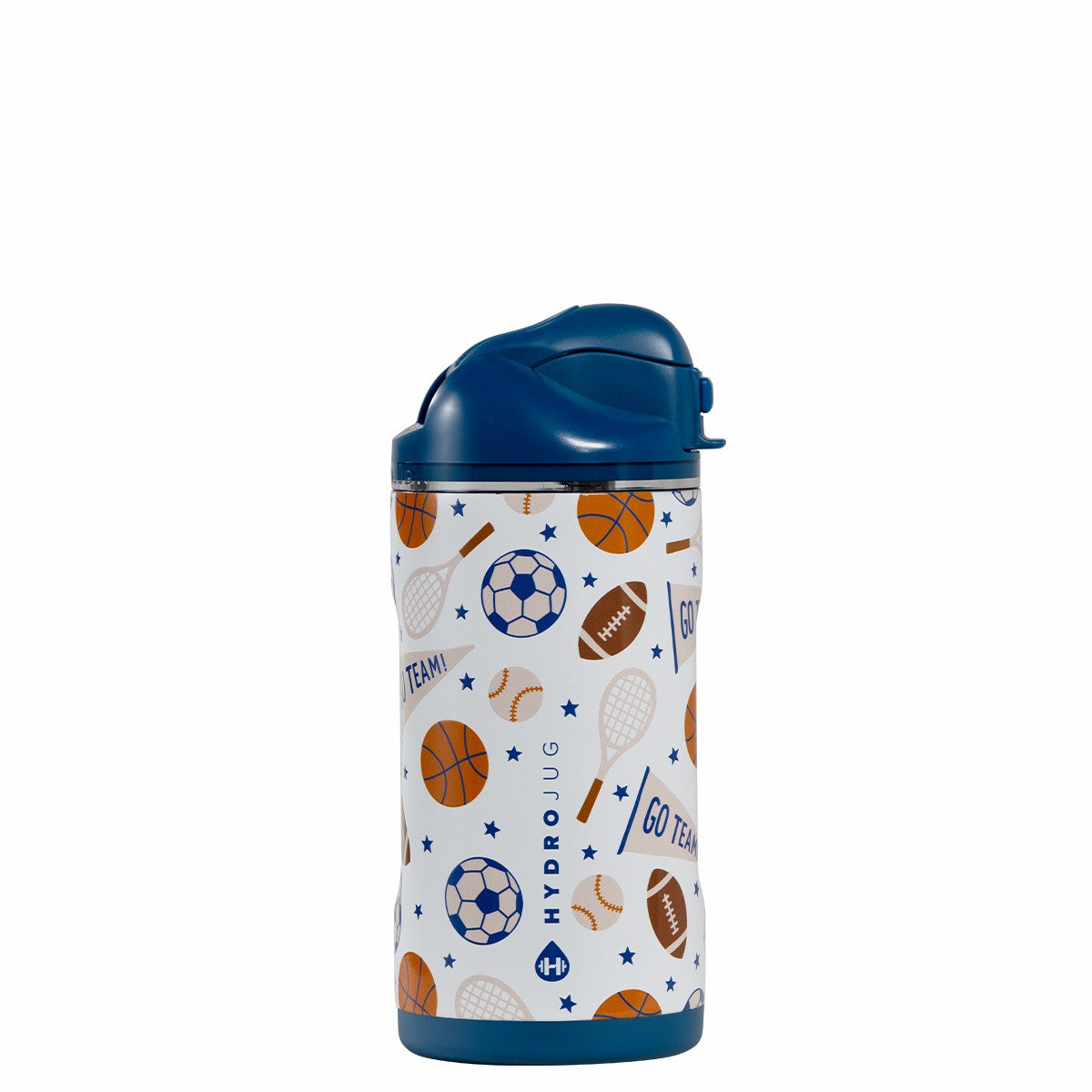HYDROJUG HydroJug Ease2o 14oz - Leakproof 2-in-1 Kids Water Bottle with Straw & Chug Spout – All Stars