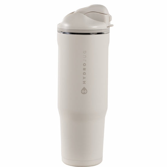 HYDROJUG HydroJug Ease2o 32oz - Compact Water Bottle with Straw & Chug Spout – Linen