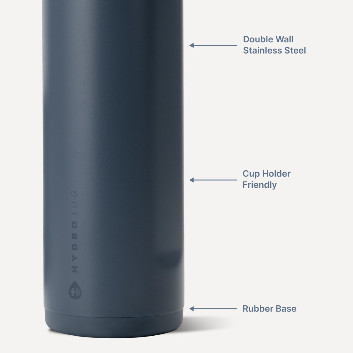 HYDROJUG HydroJug Ease2o 24oz - 2-in-1 Water Bottle with Soft Straw & Chug Spout – Cascade
